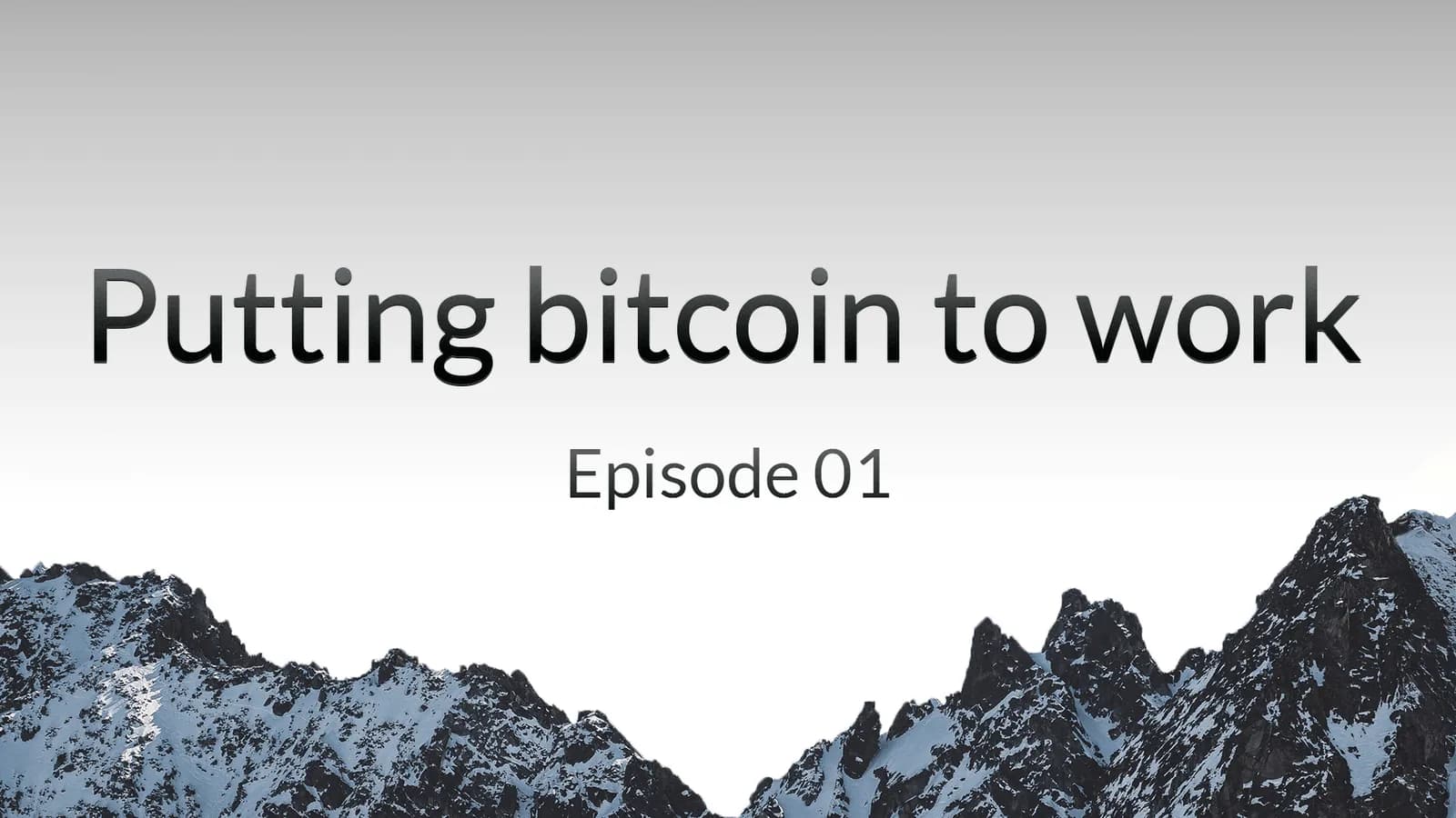 How to Put Your Bitcoin to Work Without Selling - Episode 01